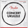 Fender California Coast Concert Ukulele Strings Set of Four
