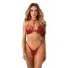 Obsessive Inferro 2-pcs Set Red S/M/L