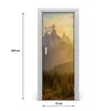 tulup.si Samolepilni tapete na vratih Sunset gora 75x205 cm