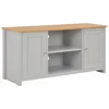 vidaXL TV omarica siva 120x39x58 cm
