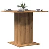 Blagovaonski stol Artisan hrast 80x80x75 cm izrađeno drvo