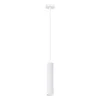 Sollux SL.1535 - Luster na sajli KARBON 1xGU10/10W/230V bela