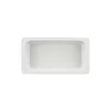 SCHÖNWALD Gastro posoda 1/3, 325 x 176 mm, v = 20 mm, bela, porcelan