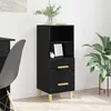 Kreveta Crni hrast 34 x 34.5 x 90 cm Konstruirano drvo
