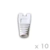 DATACOM zaščita RJ45 z izrezom BELA (10 kosov)