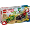LEGO Marvel Jurnjava Spina i Elektra Dinosaur- Vozilima 11198, Uzrast 4+