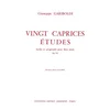 GARIBOLDI:VINGT CAPRICES ETUDES OP.333