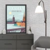 Wallity Uramljena slika Stockholm, 55x75 cm