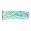 Slika modrozelena Mandala - 135x45