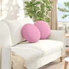 Jastučići za sjedenje 2 pcs Ružičasta O40 x 13 cm tkanina