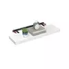 Songmics Stenska polica 20x80x38 cm bela