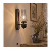 BRILAGI - LED Zidno svetlo COTTAGE 1xE14/40W/230V buk/zadimljeno-siva