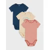 Sinsay - Set od 3 pamuc´nih body-a - nude