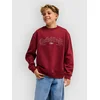 Quiksilver Graphic Crew Oversized Kids Sweater oxblood red