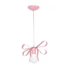Dečiji luster NELA 1xE27/60W/230V, svetlo roze