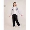 Sinsay - Velur pantalone wide leg kroja - crno