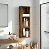 Kupaonski zidni ormarić Zidne Dimljeni Hrast 20 x 10 x 60,5 cm