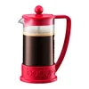 French press Bodum Brazil (10938-294), 8 šálků, 1 000 ml, červený