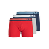 JACK & JONES Boksarice JACDENVER marine/svetlo siva/pegasto siva/temno rdeča