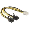 DeLOCK 83433 notranji napajalni kabel 0,3 m
