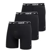 Bokserji Nike Boxer Brief 3-Pack Black L