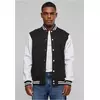 2-tone College Sweatshirt blk/wht