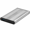 Qoltec qoltec aluminijasto ohišje za zunanji trdi disk hdd ssd 2,5'' sata3 | usb 3.0 | srebrno