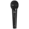 Nedis Tradad Mikrofon | Kardioid | Avtagbar kabel | 5.00 m | 80 Hz - 13 kHz | 600 Ohm | -72 dB | Pa/av-knapp | Resväska ingar | ABS/Aluminium | Svart