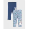 Sinsay - Paket od 2 pamučne helanke Marie - mid blue