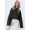 Trend Alacati Stili Ženska bluza Alc-X14434, Tamnosiva