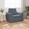 Krevet na razvlačenje Tamno siva 98 x 71 x 83 cm Baršun