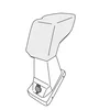 Armrest Renault Captur 2017-2019 (12V socket, adapter)
