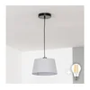 Brilagi - LED luster na sajli CERIA 1xE27/40W/230V prečnik 25 cm siva
