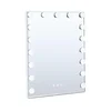 Brilagi - LED prigušiva make-up ogledalo HOLLYWOOD LED/15W/230V 55x70 cm bela