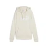 Puma ESS NO. 1 LOGO HOODIE TR (S), ženski pulover, bež 682391