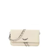 Zadig & Voltaire Pisemska torbica ROCK NANO ecru