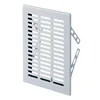 Ventilac. rešetka CLASSIC 14x21 bela Awenta