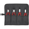KNIPEX Set klešta za Seger osigurače 4-delni 00 19 56 narandžasti