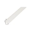 KOTNI PROFIL GAH ALBERTS PVC, 40X10X2X1000 MM BEL