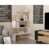 Hanah Home Polica 91,5x124,5x29,5cm Zlatno-Bela
