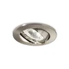 Ideal Lux - Ugradna svetiljka SWING 1xGU10/28W/230V prečnik 8,2 cm mat hrom