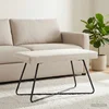 klop Krem 80 x 40 x 45 cm Žamet