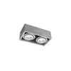 Sollux SL.0884 - Plafonska svetiljka QUATRO 2xGU10/40W/230V beton