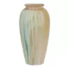 Autronic Keramična vaza Ceramic vase - amphora shape, 35 cm, beige-green (VZ9215-M)
