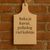 Daska za sečenje Baka, 23x17cm