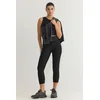 Trendyol Black Reflective Print Detail Capri Length Knitted Sports Tights