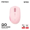 Mis kancelarijski Fantech W193 roze