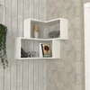 Hanah home Zidna polica Bela