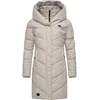 Ragwear Zimski plašč Natalka temno siva/črna