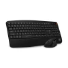 CONNECT IT CKM-6010-CS - Ergonomska brezžična tipkovnica in miška črna